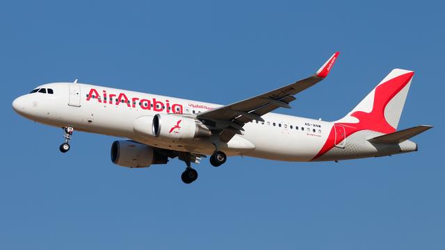 A6-ANW:Airbus A320-200:Air Arabia